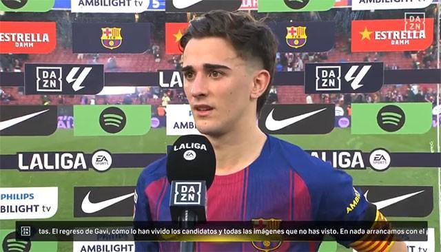 开云官网-加维:这次复出过程比上次更难,弗里克总是像父亲一样陪伴我