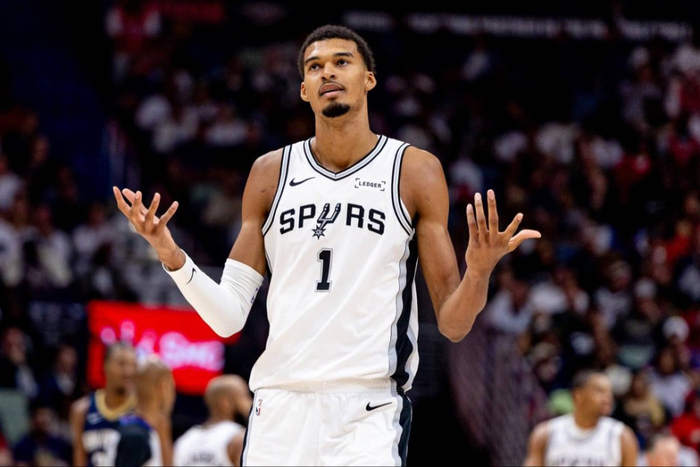 开云app-肘击对手脖子，文班亚马重罚禁赛？NBA官宣，处罚有结论了|马刺|森林狼|明尼苏达森林狼队|圣安东尼奥马刺队|纳兹-里德_新浪体育_新浪新闻